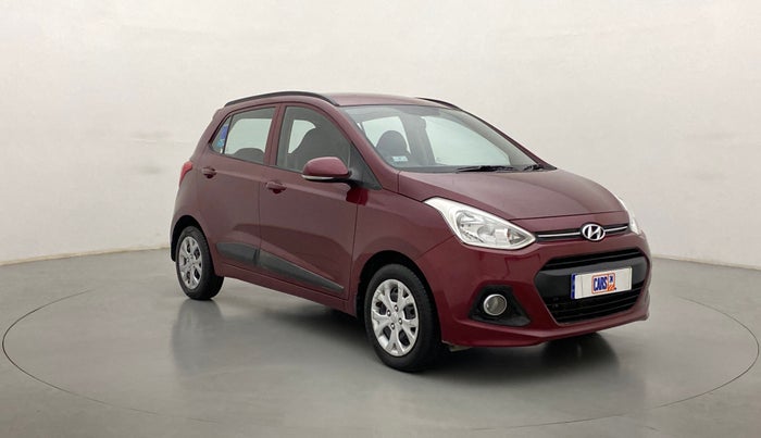2015 Hyundai Grand i10 SPORTZ 1.2 KAPPA VTVT, Petrol, Manual, 47,239 km, Right Front Diagonal