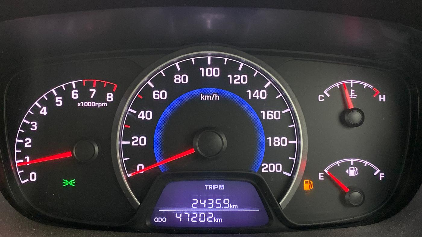 2015 Hyundai Grand i10 SPORTZ 1.2 KAPPA VTVT, Petrol, Manual, 47,239 km, Odometer Image