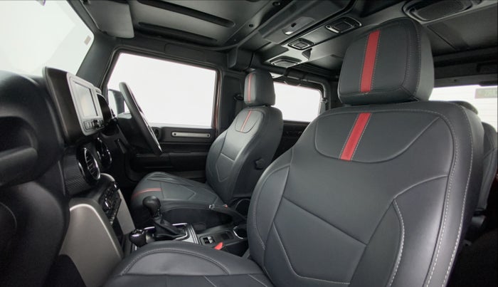 2021 Mahindra Thar LX PETROL HT 4WD AT, Petrol, Automatic, 38,598 km, Right Side Front Door Cabin