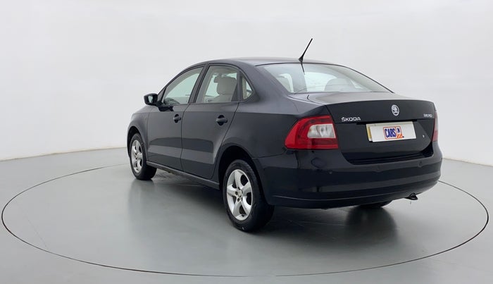 2015 Skoda Rapid 1.5 TDI MT AMBITION, Diesel, Manual, 58,131 km, Left Back Diagonal