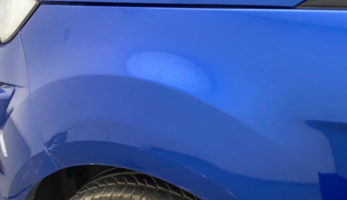 2018 Ford Ecosport TITANIUM + 1.5L PETROL AT, Petrol, Automatic, 80,913 km, Left fender - Minor scratches