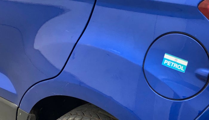 2018 Ford Ecosport TITANIUM + 1.5L PETROL AT, Petrol, Automatic, 80,913 km, Left quarter panel - Minor scratches