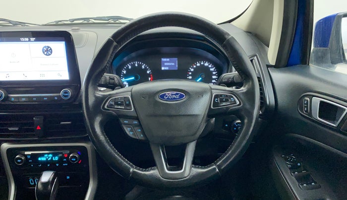 2018 Ford Ecosport TITANIUM + 1.5L PETROL AT, Petrol, Automatic, 80,913 km, Steering Wheel Close Up