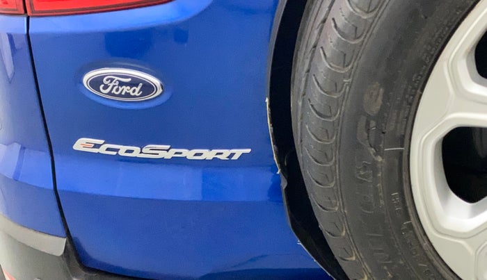 2018 Ford Ecosport TITANIUM + 1.5L PETROL AT, Petrol, Automatic, 80,913 km, Dicky (Boot door) - Minor scratches