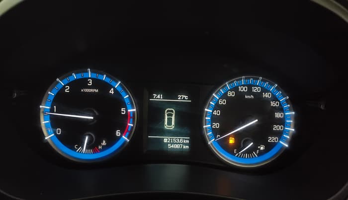 2015 Maruti S Cross ALPHA 1.6, Diesel, Manual, 54,852 km, Odometer Image