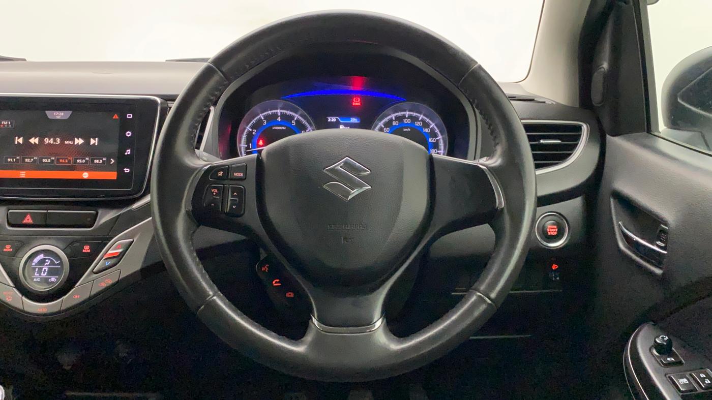 2021 Maruti Baleno ALPHA PETROL 1.2, Petrol, Manual, 55,550 km, Steering Wheel Close Up