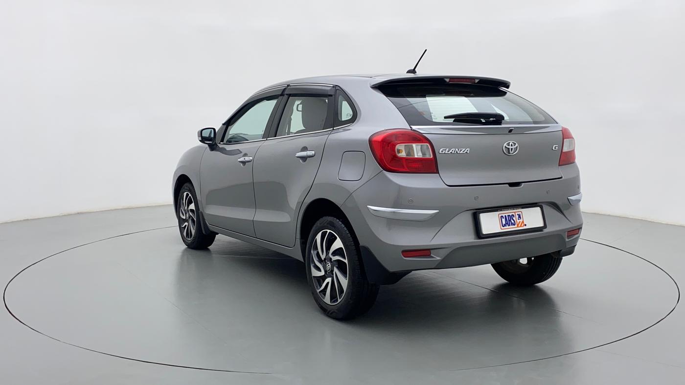 2020 Toyota Glanza G CVT, Petrol, Automatic, 11,189 km, Left Back Diagonal
