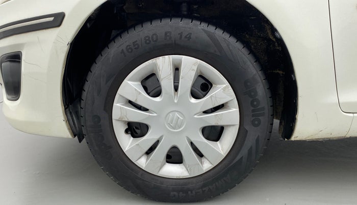 2014 Maruti Swift Dzire VXI, Petrol, Manual, 83,127 km, Left Front Wheel