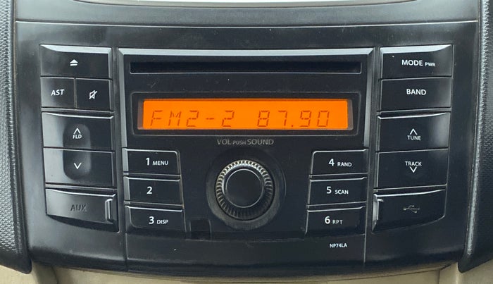 2014 Maruti Swift Dzire VXI, Petrol, Manual, 83,127 km, Infotainment System