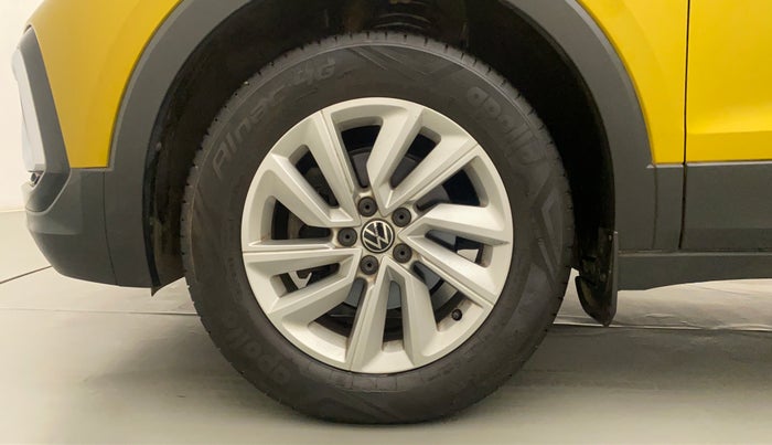 2021 Volkswagen TAIGUN HIGHLINE 1.0 TSI AT, Petrol, Automatic, 28,153 km, Left Front Wheel