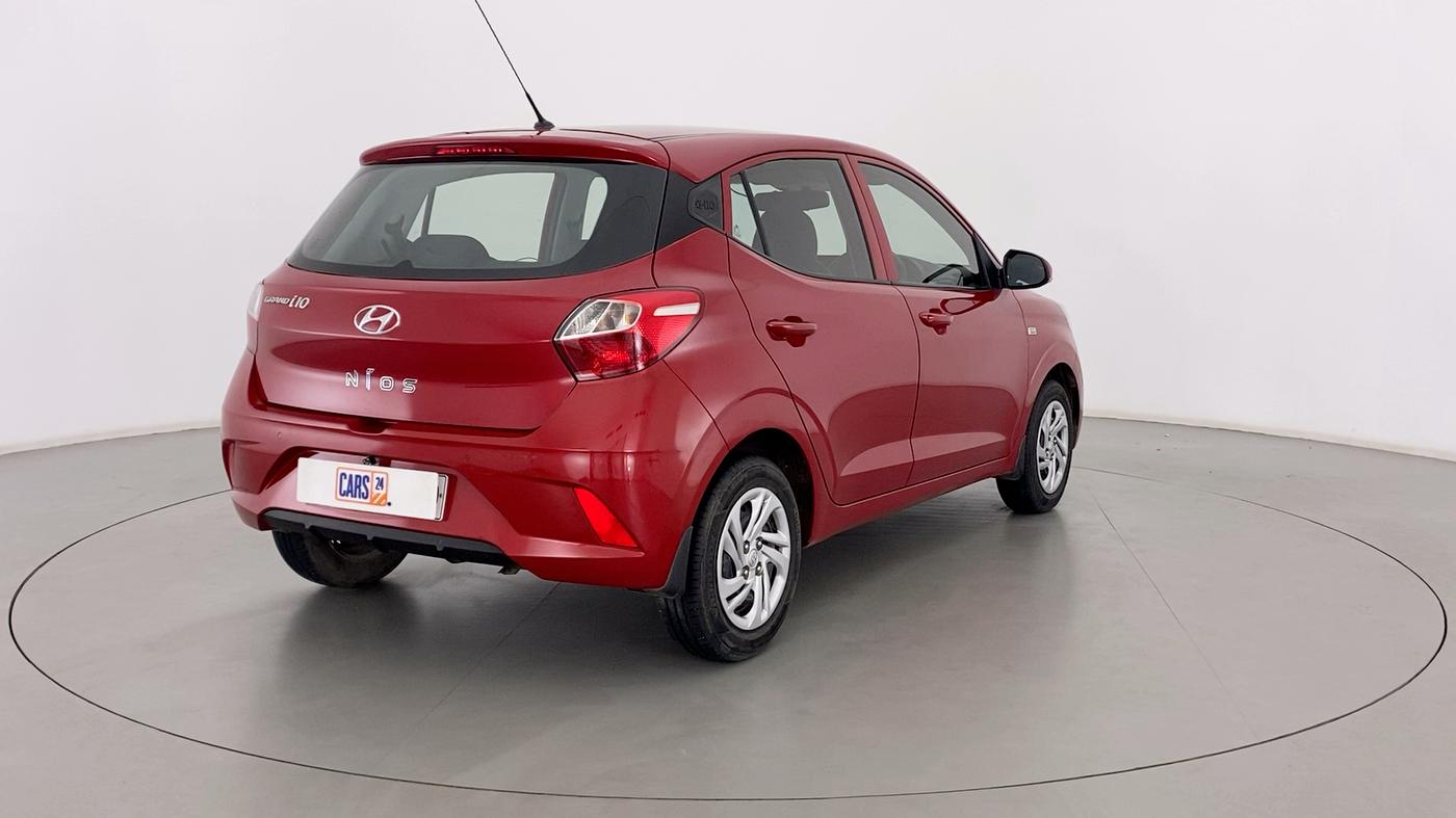 2020 Hyundai GRAND I10 NIOS MAGNA 1.2 AT, Petrol, Automatic, 18,342 km, Right Back Diagonal