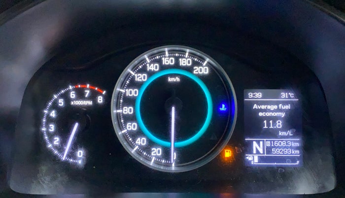 2017 Maruti IGNIS ZETA 1.2 AMT, Petrol, Automatic, 59,293 km, Odometer Image