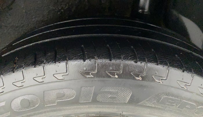 2017 Maruti IGNIS ZETA 1.2 AMT, Petrol, Automatic, 59,293 km, Left Rear Tyre Tread