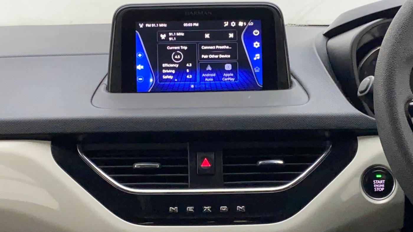 2022 Tata NEXON XZA PLUS PETROL, Petrol, Automatic, 31,940 km, Infotainment System