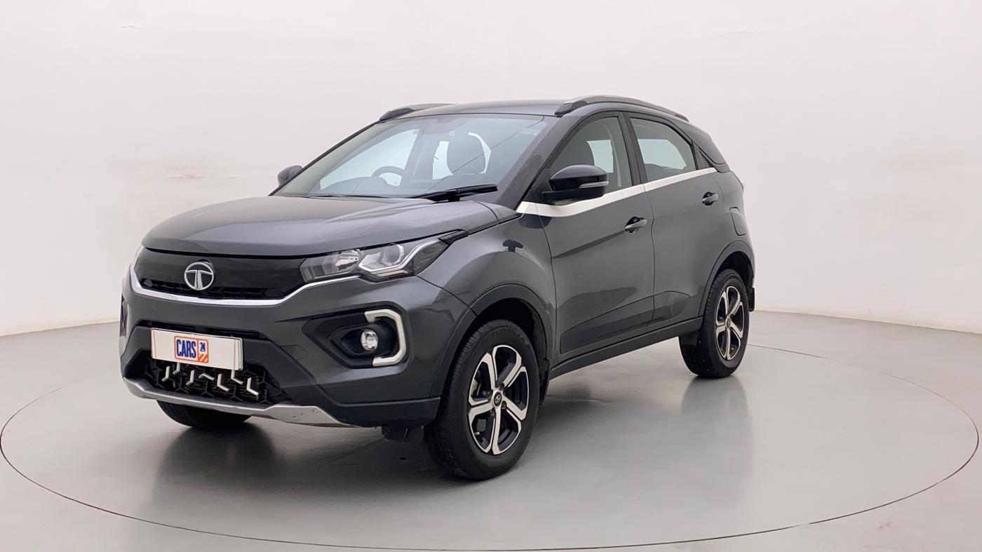 2022 Tata NEXON XZA PLUS PETROL, Petrol, Automatic, 31,940 km, Left Front Diagonal
