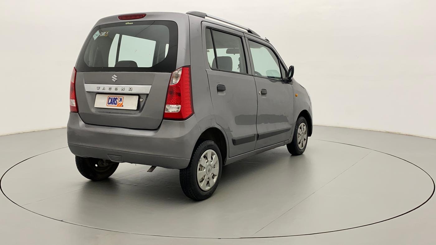 2017 Maruti Wagon R 1.0 LXI CNG, CNG, Manual, 55,367 km, Right Back Diagonal