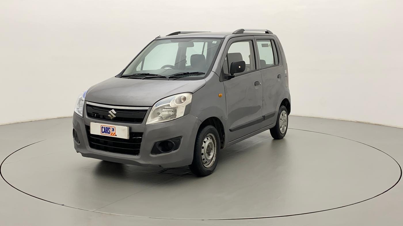 2017 Maruti Wagon R 1.0 LXI CNG, CNG, Manual, 55,367 km, Left Front Diagonal