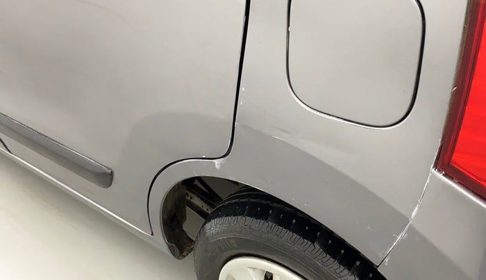 2017 Maruti Wagon R 1.0 LXI CNG, CNG, Manual, 55,367 km, Left quarter panel - Slightly dented