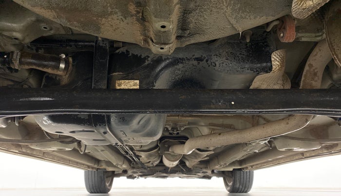 2019 Mahindra XUV300 W8 (O) DIESEL  AT, Diesel, Automatic, 54,795 km, Rear Underbody