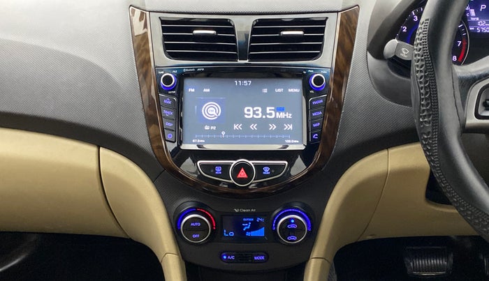 2017 Hyundai Verna 1.6 VTVT SX AT, Petrol, Automatic, 57,506 km, Air Conditioner