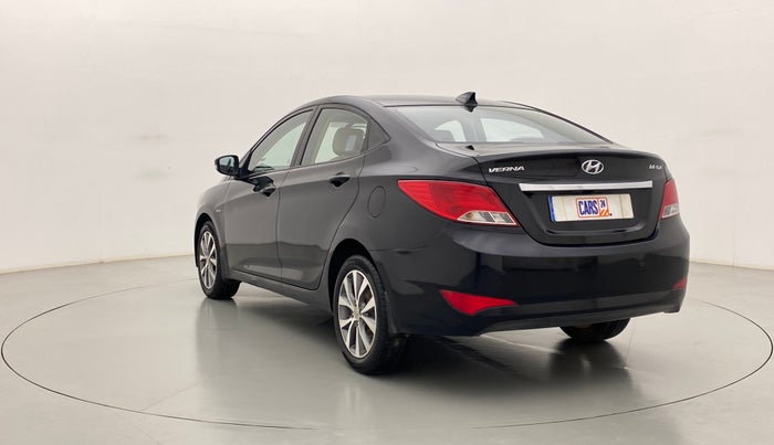 2017 Hyundai Verna 1.6 VTVT SX AT, Petrol, Automatic, 57,506 km, Left Back Diagonal