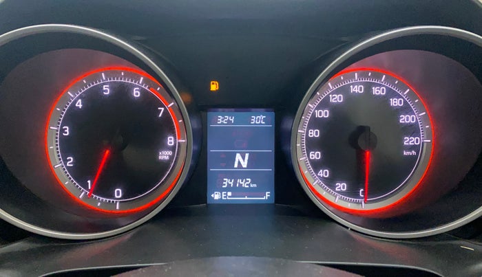 2019 Maruti Swift ZXI PLUS AMT, Petrol, Automatic, 34,192 km, Odometer Image