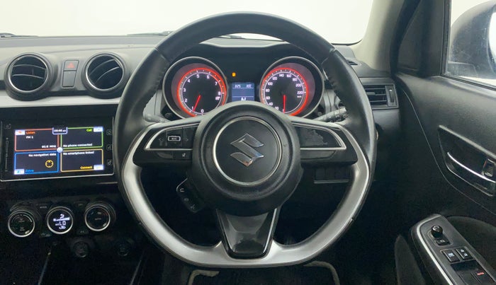 2019 Maruti Swift ZXI PLUS AMT, Petrol, Automatic, 34,192 km, Steering Wheel Close Up