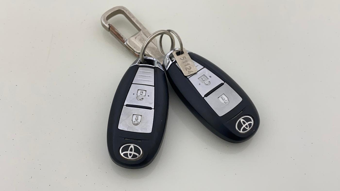 2021 Toyota URBAN CRUISER HIGH GRADE MT, Petrol, Manual, 36,435 km, Key Close Up
