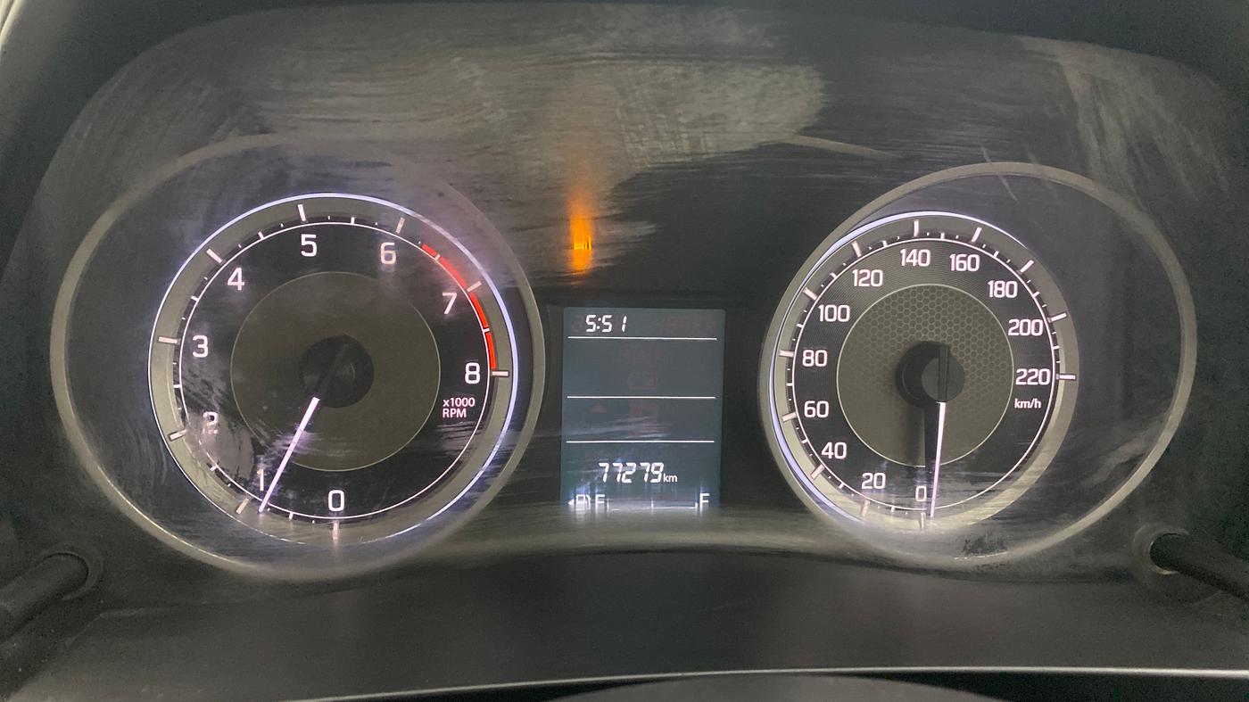 2019 Maruti Dzire VXI, Petrol, Manual, 77,247 km, Odometer Image