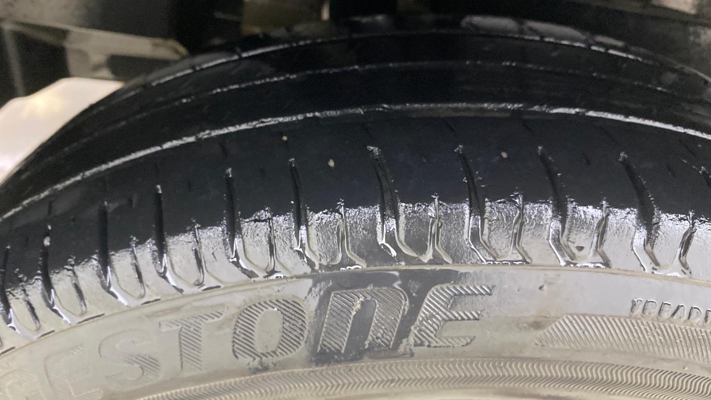 2019 Maruti Dzire VXI, Petrol, Manual, 77,247 km, Right Rear Tyre Tread