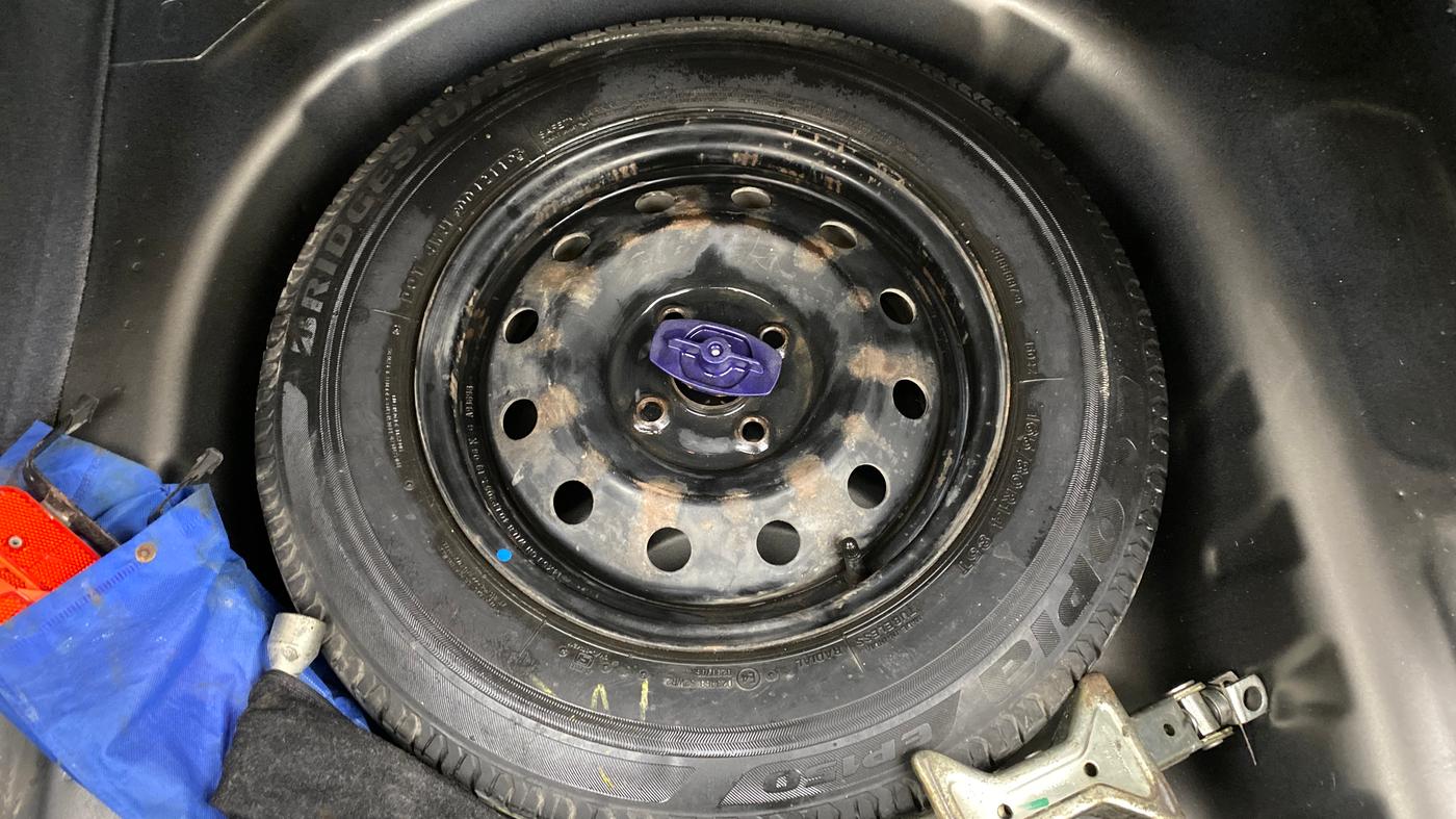 2019 Maruti Dzire VXI, Petrol, Manual, 77,247 km, Spare Tyre