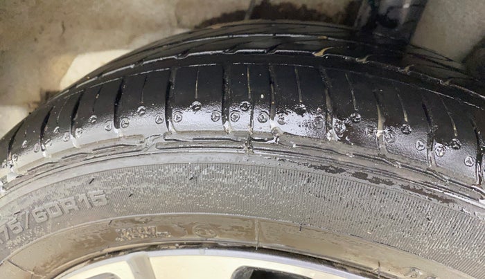 2024 Hyundai AURA SX 1.2 (O), Petrol, Manual, 9,239 km, Left Rear Tyre Tread