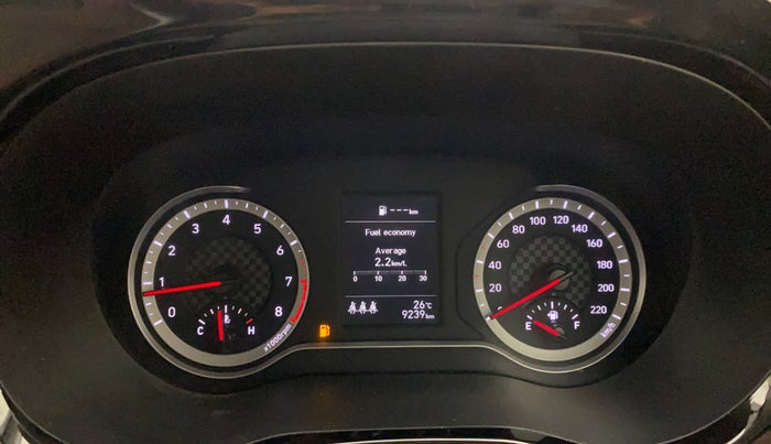 2024 Hyundai AURA SX 1.2 (O), Petrol, Manual, 9,239 km, Odometer Image
