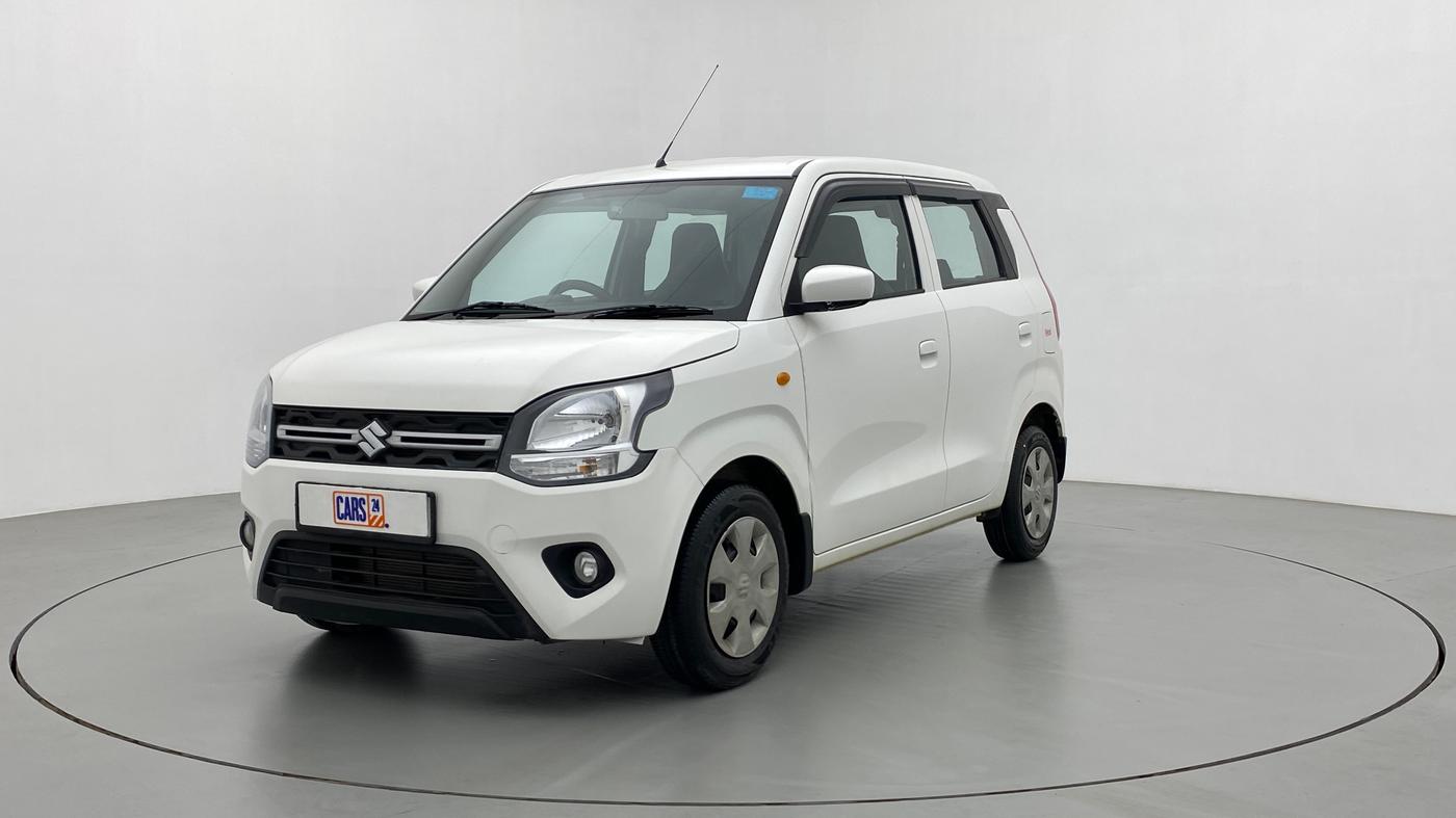 2020 Maruti New Wagon-R VXI 1.0, Petrol, Manual, 21,533 km, Left Front Diagonal