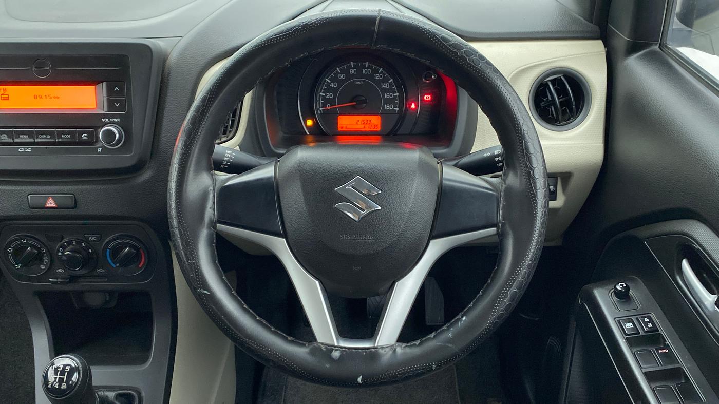 2020 Maruti New Wagon-R VXI 1.0, Petrol, Manual, 21,533 km, Steering Wheel Close Up