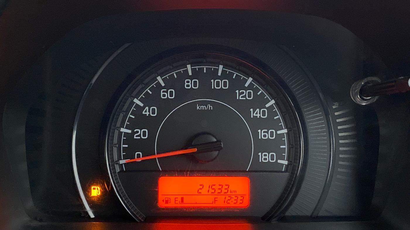 2020 Maruti New Wagon-R VXI 1.0, Petrol, Manual, 21,533 km, Odometer Image