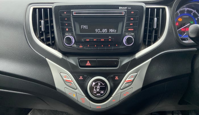 2017 Maruti Baleno DELTA PETROL 1.2, Petrol, Manual, 73,811 km, Air Conditioner