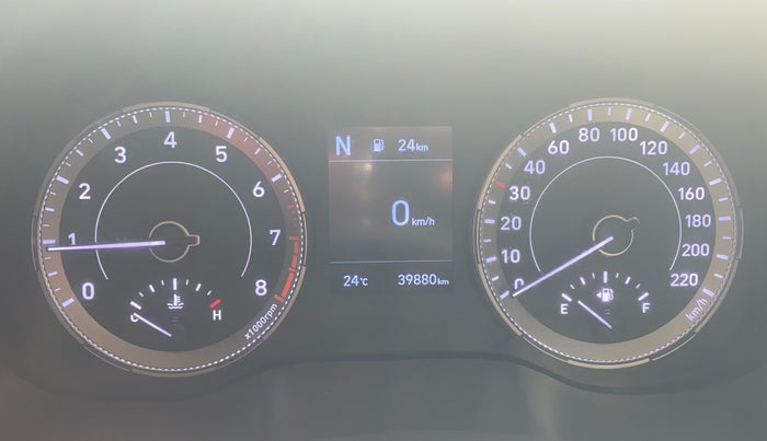 2021 Hyundai VENUE SX 1.0 TURBO IMT, Petrol, Manual, 39,844 km, Odometer Image