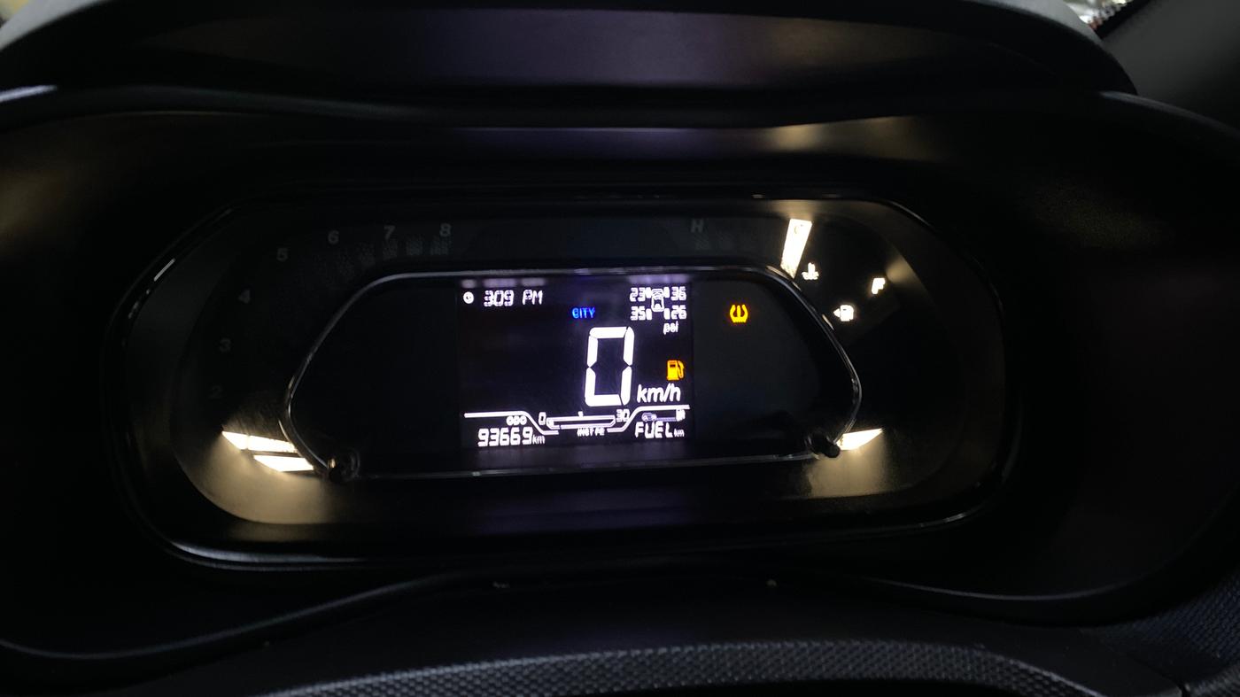 2023 Tata NEXON XZ PLUS PETROL SUNROOF DARK EDITION, Petrol, Manual, 93,667 km, Odometer Image