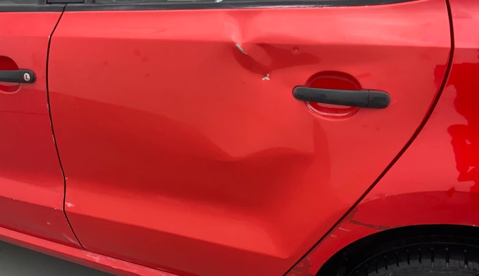 2011 Volkswagen Polo TRENDLINE 1.2L PETROL, Petrol, Manual, 82,833 km, Rear left door - Slightly dented