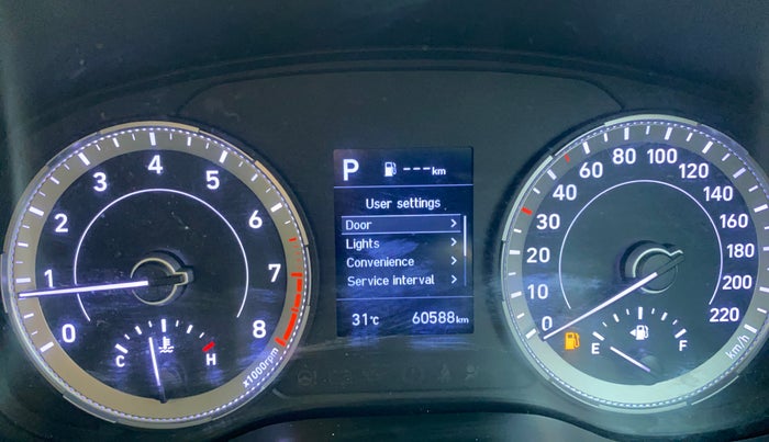 2019 Hyundai VENUE SX PLUS 1.0 TURBO DCT, Petrol, Automatic, 60,567 km, Odometer Image
