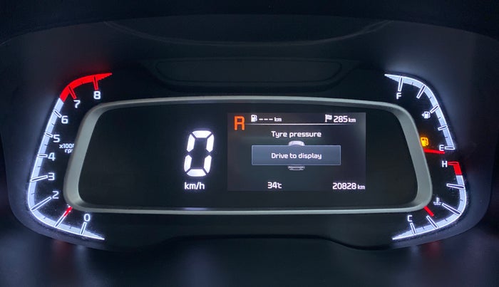 2020 KIA SONET GTX + 1.0 IMT, Petrol, Manual, 21,016 km, Odometer Image