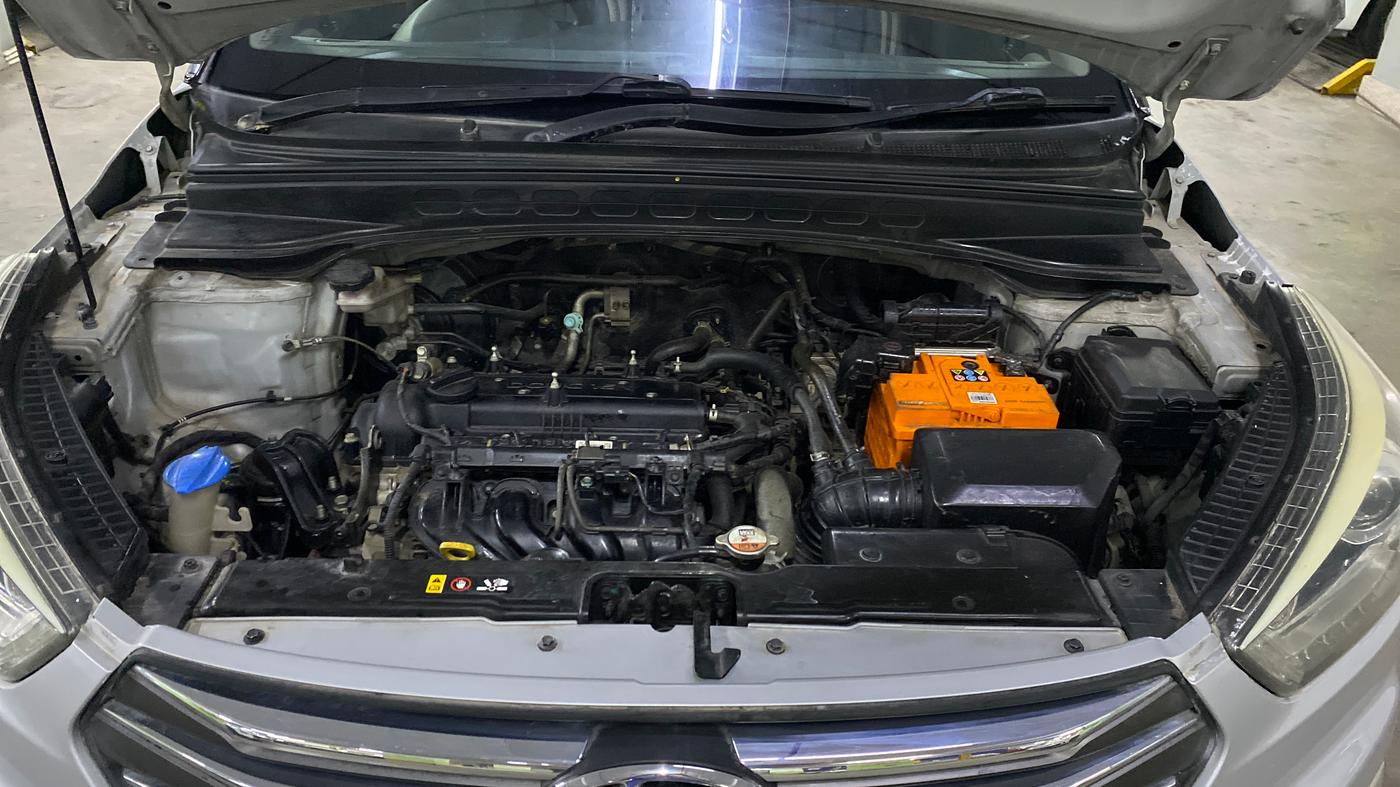 2016 Hyundai Creta SX PLUS 1.6 PETROL, Petrol, Manual, 95,571 km, Engine View