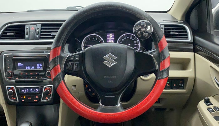 2015 Maruti Ciaz ZXI AT, Petrol, Automatic, 65,815 km, Steering Wheel Close Up