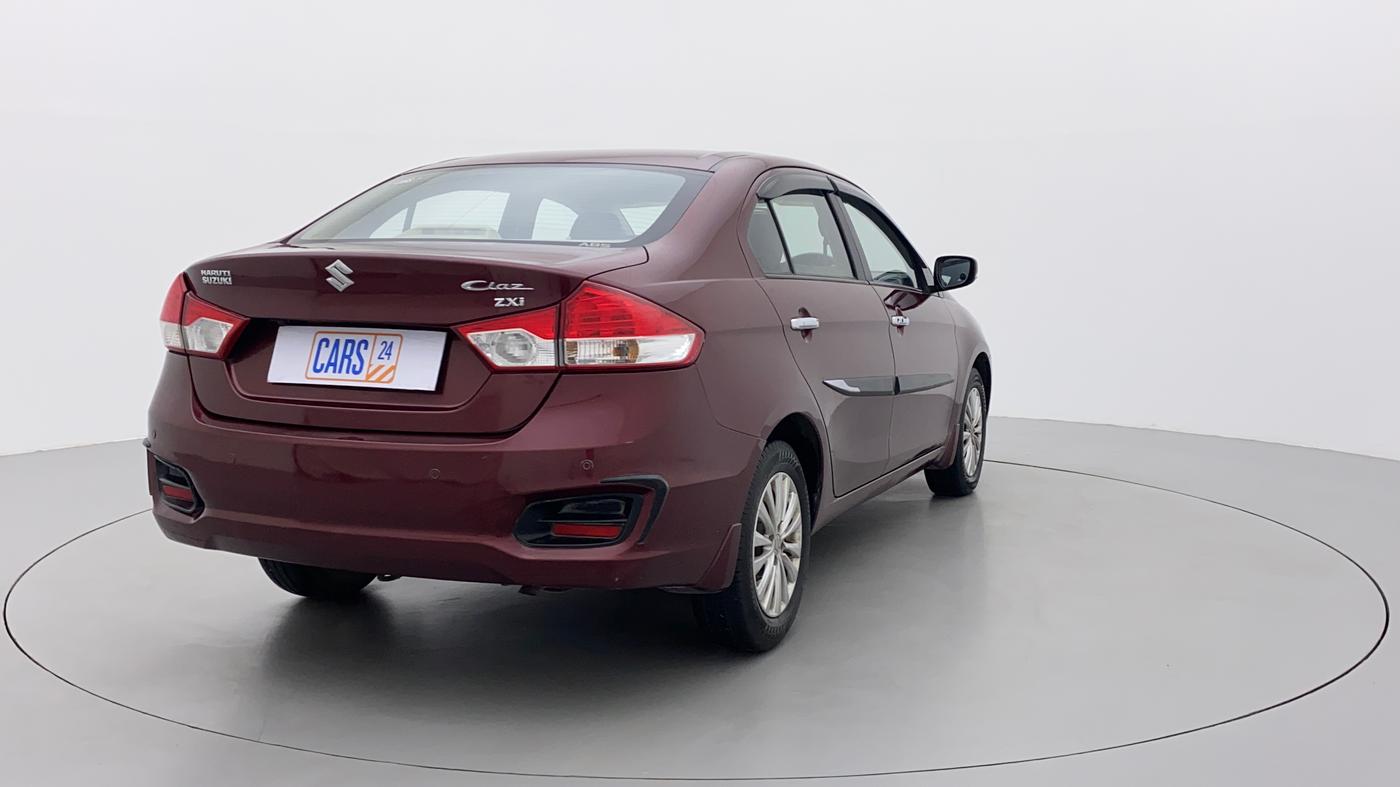 2015 Maruti Ciaz ZXI AT, Petrol, Automatic, 65,815 km, Right Back Diagonal