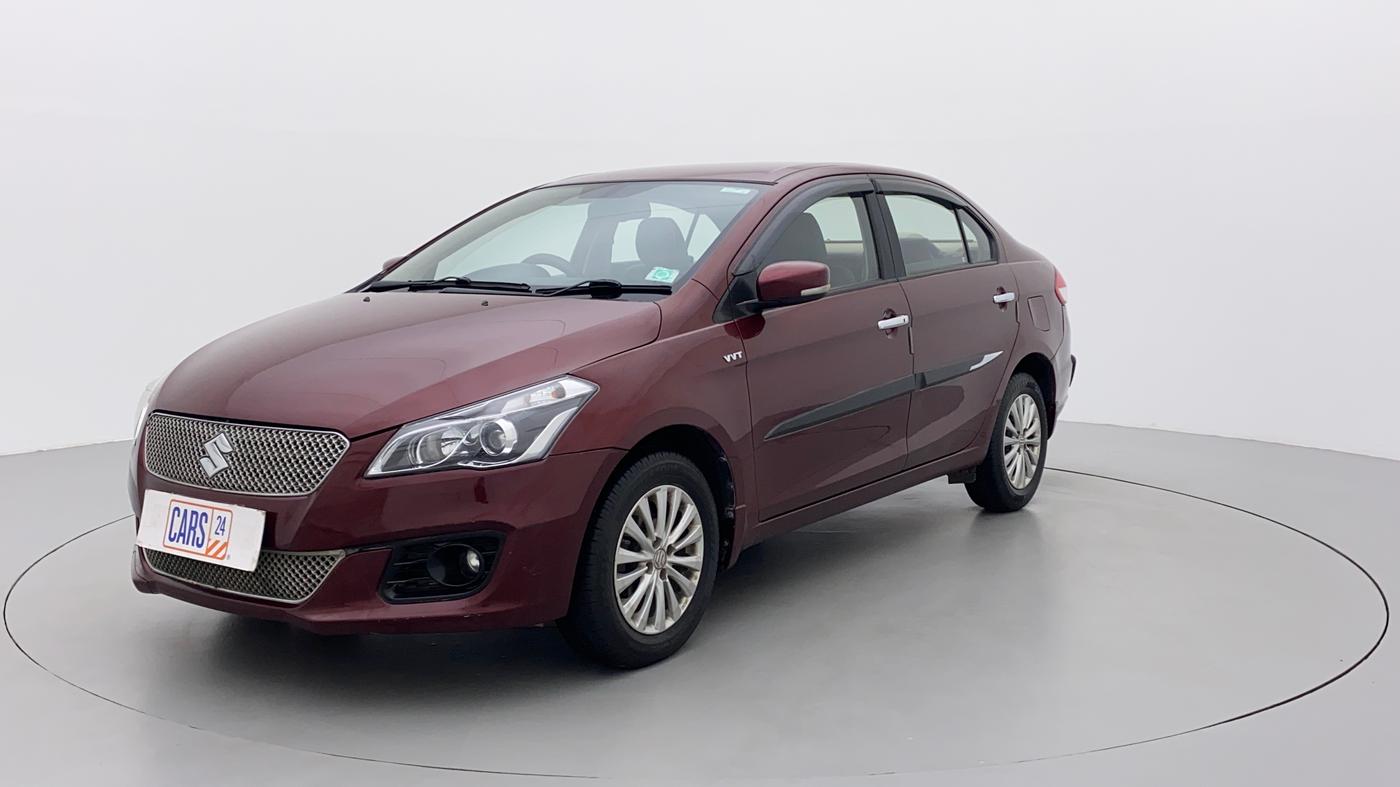 2015 Maruti Ciaz ZXI AT, Petrol, Automatic, 65,815 km, Left Front Diagonal