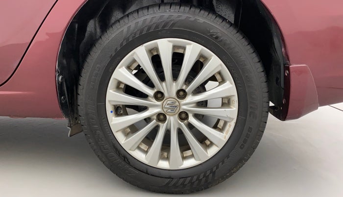 2015 Maruti Ciaz ZXI AT, Petrol, Automatic, 65,815 km, Left Rear Wheel