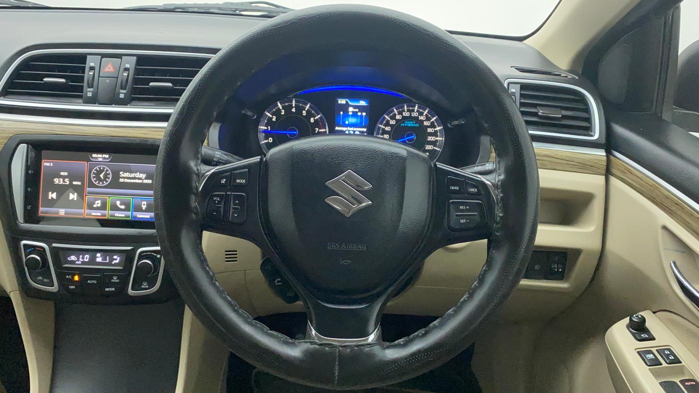 2021 Maruti Ciaz ZETA 1.5 SHVS MT PETROL, Petrol, Manual, 32,694 km, Steering Wheel Close Up