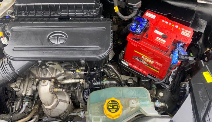 2021 Tata TIGOR XZA PLUS PETROL, Petrol, Automatic, 71,984 km, Engine View - Left