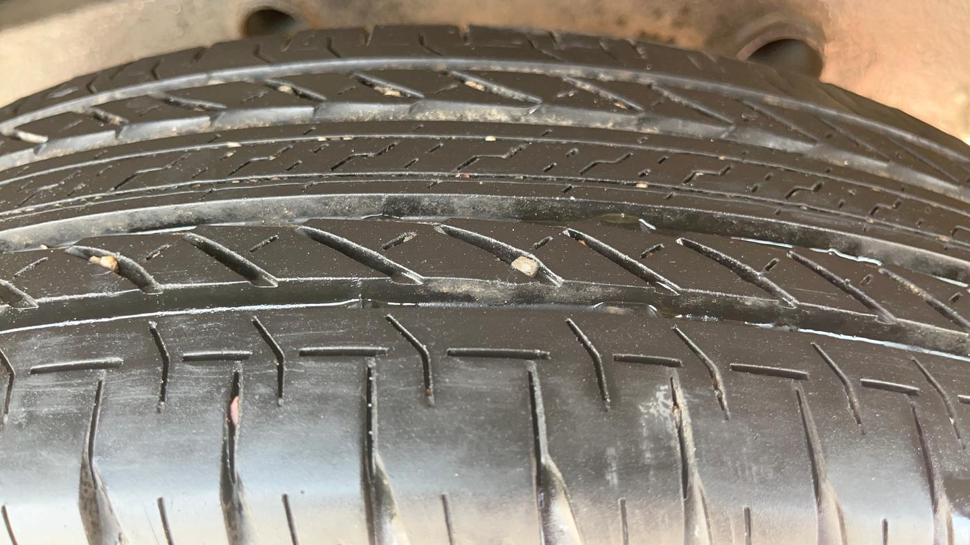 2023 Maruti JIMNY ZETA ALL GRIP PRO AT, Petrol, Automatic, 31,505 km, Left Rear Tyre Tread